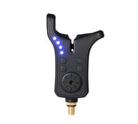 Limtula Alarme électronique de Canne à pêche pour Attente de Faible luminosité, Commandes de sensibilité réglables, Alerte LED, Coque ABS pour Utilisation à Terre