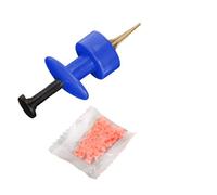 Limtula Appâts de pêche Portables Clip léger Ver de Terre de Sang Asticots Vivants Crochet d ' Alimentation Rapide Facile à Utiliser Accessoire de matériel de pêche Professionnel de Terre