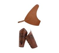 Limtula Armures de Poitrine avec Sangles réglables pour Le | Équipement de protection léger en PU pour les amateurs de cosplay, événements de reconstitution historique,