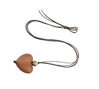 Limtula Artistics Craft Collier avec pendentif en forme de cœur en bois robuste mettant en valeur la beauté naturelle pour un usage quotidien et un événement spécial