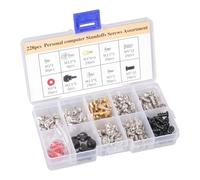 Limtula Assortiment de vis d'alimentation pour disque dur 228/280/360 pièces avec rondelles pour réparation d'ordinateurs de bureau