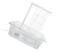 Limtula Baignoire automatique à faible bruit pour perruches, calopsittes, inséparables, pompage automatique pour divers oiseaux