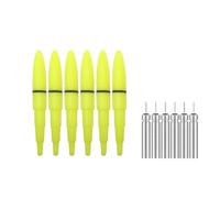 Limtula Bâton Lumineux électrique LED pour la pêche de Nuit, 6 pièces, Accessoire de matériel de pêche, Accessoire de Flotteur