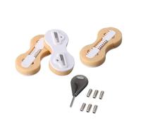 Limtula Boîte à ailerons de Planche de Surf, étui à ailerons de Planche à Voile, Accessoires de Longboards, boîte US Fims pour différents Niveaux de compétence