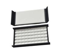 Limtula Boîte de rangement en cuir synthétique pour bijoux de voyage, bijoux ou stockage à domicile de cristaux et diamants décolorés