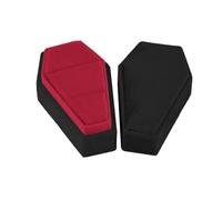 Limtula Boîte de rangement en forme de cercueil pour alliances - Cadeau élégant pour les amateurs de bijoux - Décoration de fête d'Halloween