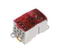 Limtula Boîte de répartition de Bloc de bornes, boîte de Distribution de Rails Din, Bloc de connecteur de Fil électrique pour Usage Commercial et Industriel, séparateur à Un étage