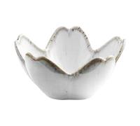 Limtula Bol de rangement en céramique en forme de 2 pétales, gain de place, décoration pour bijoux et essentiels, plateau de rangement polyvalent en céramique, motif floral