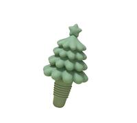 Limtula Bouchon de bouteille de vin en silicone en forme de sapin de Noël pour fêtes de fin d'année, cadeau festif, décoration de vin