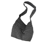 Limtula Bourse À Carreaux Occasionnels Bandoulière En Polyester Respirant Avec Compartiment Fermeture Éclair Pour Gymnase Ou Sorties De Week-end