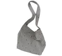 Limtula Bourse À Carreaux Occasionnels Bandoulière En Polyester Respirant Avec Compartiment Fermeture Éclair Pour Gymnase Ou Sorties De Week-end