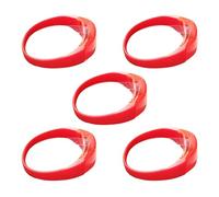 Limtula Bracelets LED à commande sonore activée par la voix, 5 pièces, en Silicone clignotant, fournitures de fête pour de noël, Concert, Festival, décorations de fête de mariage