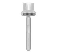 Limtula Brosse de nettoyage à double usage - Poils rigides en polyamide - Pour enlever les poils et les débris des pinceaux - Formatage permanent pour animal domestique - Brosse ergonomique