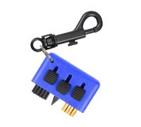 Limtula Brosse de Nettoyage de de Golf 3 en 1, Nettoyeur de rainures de Balle pour Les rainures de tête et l ' élimination des Grains dans Une Brosse de Nettoyage de Taille Portable