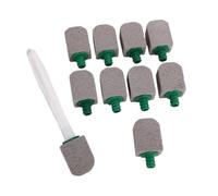 Limtula Brosse WC en fibre de verre à long manche - Outil efficace pour enlever les taches - Pour salle de bain et cuisine - Brosse de nettoyage pour cuvette de toilette suspendue