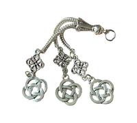 Limtula Brosses métalliques Accessoires de collier en argent antique Composants de fabrication de bijoux religieux Connecteurs de à bricoler soi-même Fournitures de fabrication de bijoux