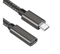 Limtula Câble d ' alimentation robuste USB C de Type mâle à femelle, cordon de 60W, cordon de données USB3.2 pour appareils de Type alimentation