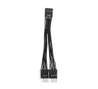 Limtula Câble d ' extension Usb pour carte mère d ' ordinateur, répartiteur un en deux à 9 broches, câble entièrement, 10cm