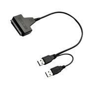 Limtula Câble portable USB 2.0 pour disques 2, 5 ", accès rapide données avec sources d ' alimentation supplémentaires, câble convertisseur en option