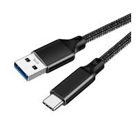 Limtula Câble USB 3.2 Type 3.2, 10Gbps, de données, 3A, 60W, rapide, Type disque dur SSD, polyvalent, 2m