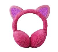 Limtula Cache-oreilles Pour Femmes Pliables Et Coupe-vent Protecteurs Chauds Chats En Peluche Pour Les Étudiantes Fille En Plein Air Utilisation Quotidienne À Paillettes