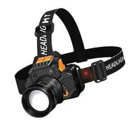 Limtula Capteurs De Mouvement La Lampe Frontale Étanche pour Le Camping Running Fishing Head Torch Torche Rechargeable Zoom 3 Modes LED CADEDTORCH RECHARGAGE