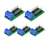 Limtula Carte d ' Interface de connecteur avec borne à vis à 2 Positions et embase mâle 2x6, PCB de 2, 54 Mm pour Les tâches de routage de Fils