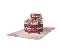 Limtula Carte d'anniversaire pratique et colorée adaptée pour les fêtes