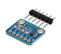 Limtula Carte Module MCP4725 I2C, convertisseur analogique monocanal | Stockage étiqueté VCC GND SCL SDA A0 VOUT Broches Constructions de contrôleurs basse tension