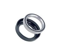 Limtula Casques de vélos Cadre de Tube Droit à Adaptateur de Fourche à Tube Conique pièces de Structure de roulement en Aluminium Fourche de vélo Conique Droite