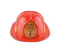 Limtula Chapeau de pompier pour adulte - Casque de pompier pour enfants - Accessoire de costume de combattant - Casque de fête de pompier - Pour femme