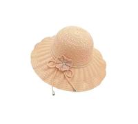 Limtula Chapeau tricoté d ' été élégant avec Bords ondulés, Confortable en Coton et Lin, idéal pour Les Vacances et Un Usage Quotidien Chapeau de Soleil en Coton et Lin