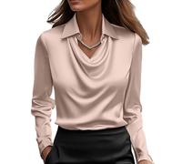 Limtula Chemisier décontracté d ' Affaires à la Mode, Champagne L