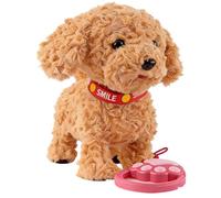 Limtula Chien Électrique en Peluche Doux pour Qui Marche Aboie Et Apprend À Parler Encourageant Les Liens Émotionnels Et Le Jeu en Toute Sécurité Jouet