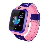 Limtula Childrens Smartwatch avec Un Dispositif De Contrôle De L'application Parentale Two Way Calling Silicone Band Kids Call Call Watch with Voice Messaging