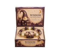 Limtula Collection de bracelets accessoires | Texture de perles à facettes, forme élastique à enfiler, accent fantaisie en boîte pour mélanger les tenues