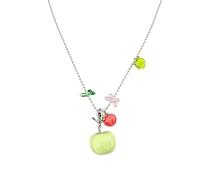 Limtula Collier à breloques lumineuses pour adolescentes | Bijoux pendentif fruits verts, accent coloré quotidien, assortiment de tenues de vacances, finition ludique