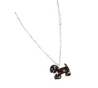Limtula Collier avec pendentif pour chien, bijoux de déclaration ludique pour un usage quotidien, accessoire de chaîne d ' accent de tenue, appel de fête pour, collier avec pendentif pour chien, de
