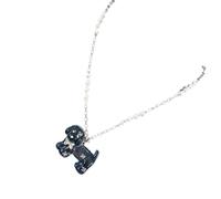 Limtula Collier avec pendentif pour chien, bijoux de déclaration ludique pour un usage quotidien, accessoire de chaîne d ' accent de tenue, appel de fête pour, collier avec pendentif pour chien, de