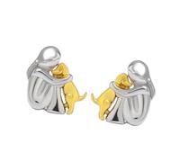 Limtula Collier/boucles d ' oreilles câlin pour fille et chien, pendentif en alliage de zinc, bijoux d ' amitié pour un usage quotidien, accessoires pour adolescentes, bijoux d ' amitié