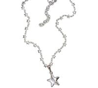 Limtula Collier chaîne étoile délicate pendentif pentagramme clavicule grosses chaînes pour Festival Eboy Egirl bijoux clavicule colliers pentagramme pour hommes femmes