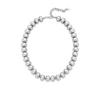 Limtula Collier de perles acryliques colorées et élégantes, accessoire de chaîne de clavicule réglable unique pour tenues décontractées ou formelles, collier de perles géométriques