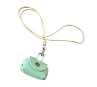 Limtula Collier moderne en cuir PU avec pendentif de, chaîne de cou, breloque conçu pour les femmes avant-gardistes qui aiment se démarquer par les bijoux pour femmes, Green