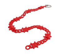 Limtula Collier ras du cou barbelé en acrylique avec pendentif en forme d'épines pour homme et femme, style hip-hop, punk, accessoire unisexe