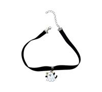 Limtula Collier ras du cou en velours d ' Halloween pour, A