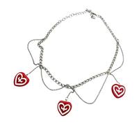 Limtula Collier sur le thème kazakh - Artisanat délicat - Chaîne de clavicule - Longueur réglable - Accessoire de saison dopamine