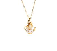 Limtula Collier théière Chipmunk Unique, bijoux charmants, boucles d ' oreilles théière de dessin animé, bijoux en émail pour amoureux à la mode