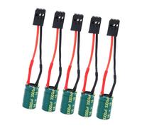 Limtula Condensateur de Puissance 16 V 3300 μF pour Circuits récepteurs | Tension nominale de 16 V, capacité de 3 300 μF, assemblage préconnecté pour les positions du récepteur modèle et du