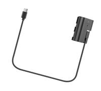 Limtula Connecteurs d'alimentation À Ressort De Batterie Factice USB C LPE6 Remplacement De Câble pour Chargeurs D'appareil Photo Portables 90D 80D 70D 60Da Mark 6D Mark