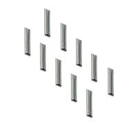 Limtula Connecteurs de Voie ferrée, Paquet de 10 menuisiers métalliques | Menuisiers de Rails à haute résistance pour une connexion Stable, voie ferrée modèle, aménagements ferroviaires,